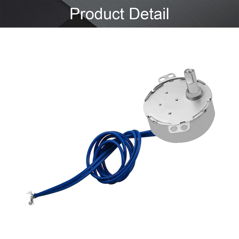 Fielect Synchronous Motor AC 110V 2.5-3RPM Turntable Motor CW/CCW Direction