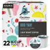 Caribou Coffee Bou-Yah Keurig Single Serve K-Cup 22 Pods Light