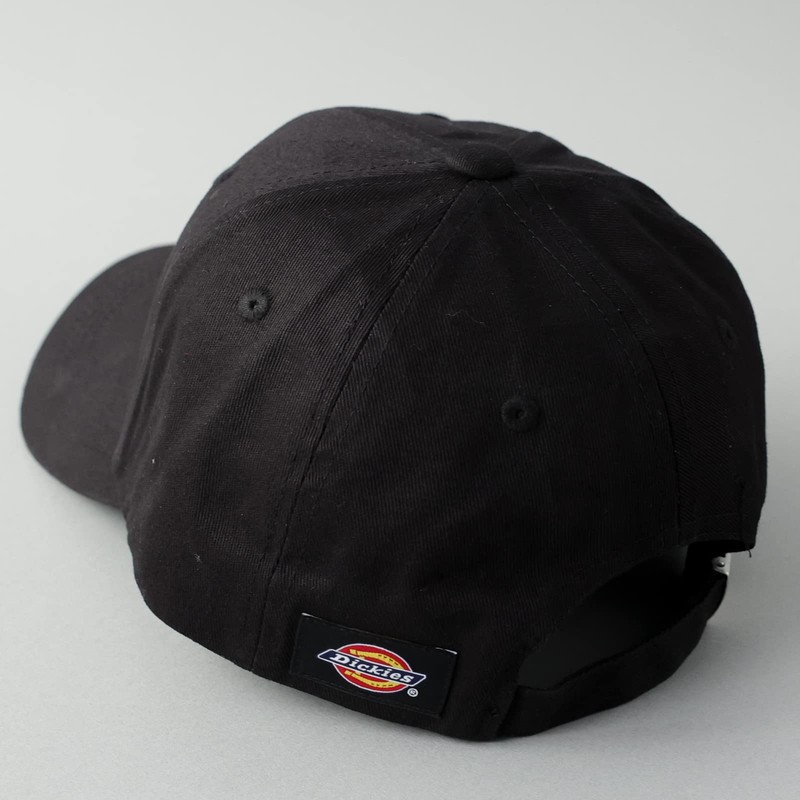 Dickies Patch Emblem Low Cap Logo Polo Cap Hat, Men's,