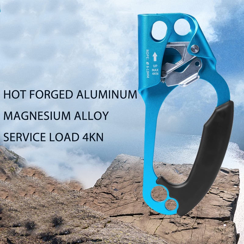 Hand Ascender, Rock Climbing Tree Arborist Rappelling Gear Equipment Rope