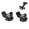 1Pair Aluminum Alloy Metal Front Steering Cup RC Car Upgrade