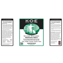K.O.E Kennel Odor Eliminator Concentrate 005-THKKOE-1G