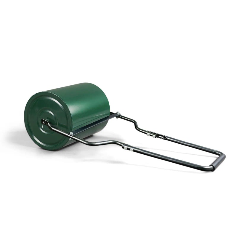 "16in Heavy Duty Steel Lawn Roller with U-Shaped Handle Fillable