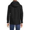 Lands' End Mens 2 5L Waterproof Packable Rain Jacket Black