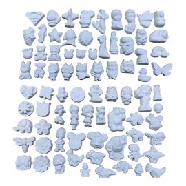 60 Figuras De Yeso Mayoreo Para Pintar Fiestas Infantiles