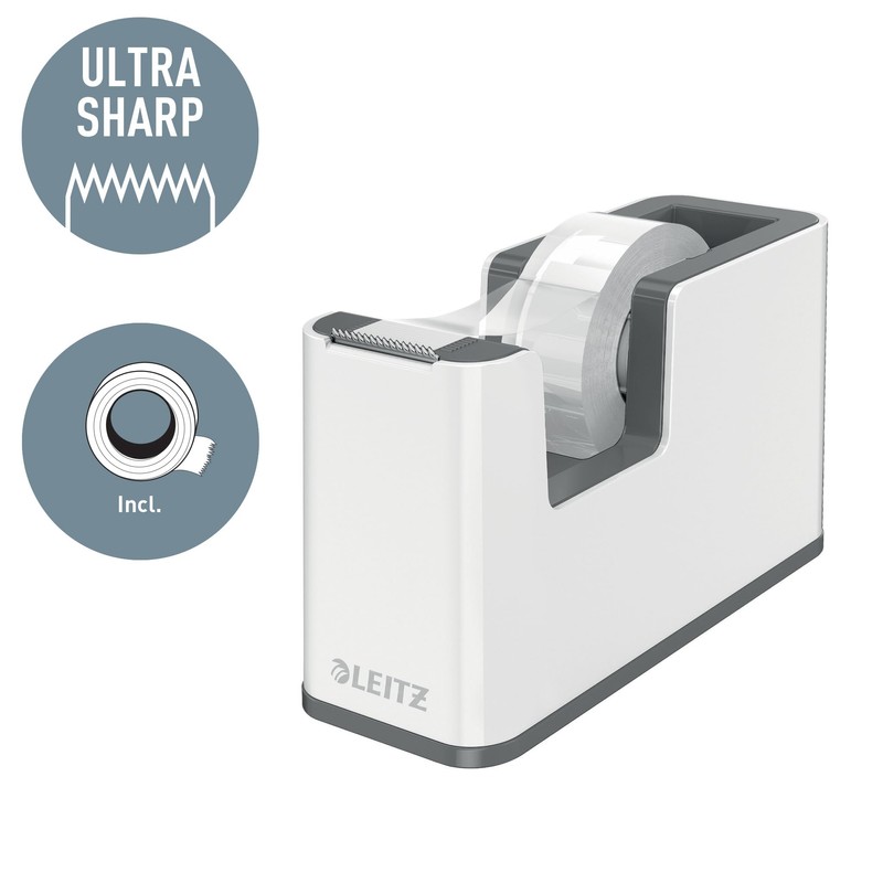 Leitz Cosy Series Tape Dispenser - Stable Stand - Warm