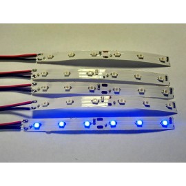 Unbranded 6 LED light strip (lot of 5) Blue interior lights