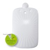 Hugo Frosch Flokati Design Cushion with Eco Hot Water Bottle