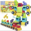 Take Apart Dinosaur Robot Train Set Toys, 5 In 1
