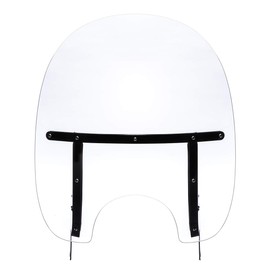 XFMT Clear Detachable Quick Release Windshield Windscreen W/Black Bracket For Harley Touring Road King FLHR 1994-2023 Road King Special FLHRXS 2017-2025
