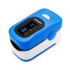 Jumper Blue Pulse Oximeter with Heart Frequency Display