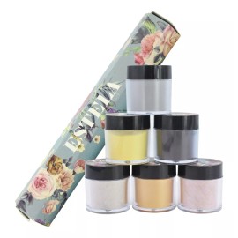 Maria Cibeles Royalty Polvo Para Uñas Maria Cibeles Royalty Polvo Acrílico 7g Color Estela Con 6 Polvos