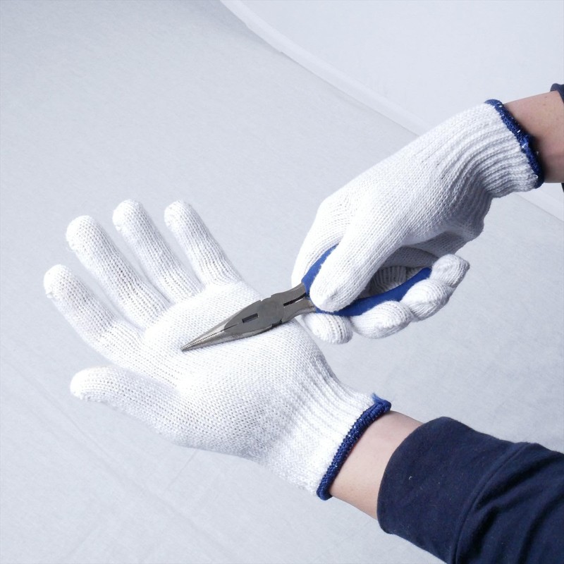 Ace AG125 Japanese First Work Gloves, Cotton Blend, 3 Pieces,