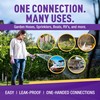 GORILLA EASY CONNECT Garden Hose Repair Kit with Integrated Quick