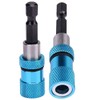 2PCS 1/4 Inch Hex Shank Magnetic Screwdriver Bit Holder 60mm