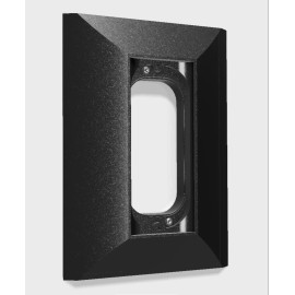 Hidden River Lab Ring PRO video Doorbell adapter plate NUTONE and M&S intercom. Hidden screws - Galaxy black