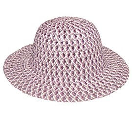 Easter Novelty Dress up - Purple Bonnet Summer Hat for dress up and decoration