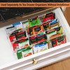 Wuudy Tea Bag Organizer Holder, Acrylic Tea Packets Storage Box