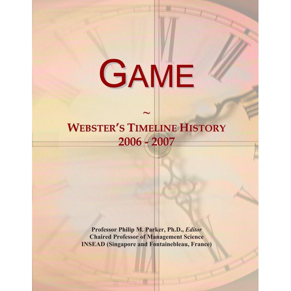Game: Webster's Timeline History, 2006 - 2007
