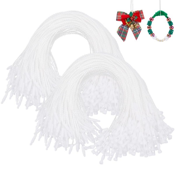 SOFPLATE Pack of 600 Ornament String Hangers, Halloween Ornament Hooks,