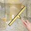 Fun-mall All-Purpose Shower Squeegee for Shower Doors, Bathroom, Window and