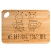 Mr. & Mrs. Panda Bamboo Chopping Board Bee in Love