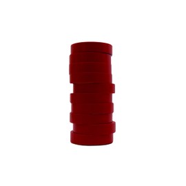Tape it E66R PVC Electrical Tape, 7 mil Thick x 66' Length x 45/64" Width, Red