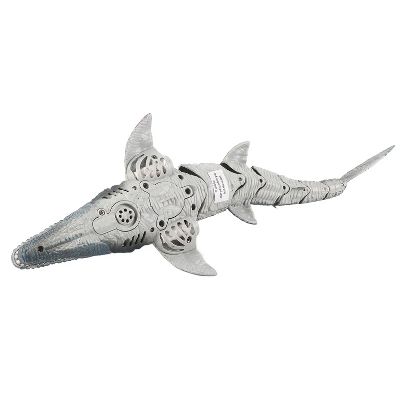 2.4g Wireless Charging Remote Control Simulation Dinosaur Squirting Shark Swinging