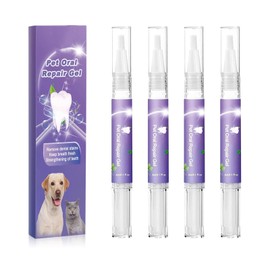 Xumann 4PCS Pet Oral Repair Pen for Dogs, Deep Cleaning Pet Oral Repair Gel