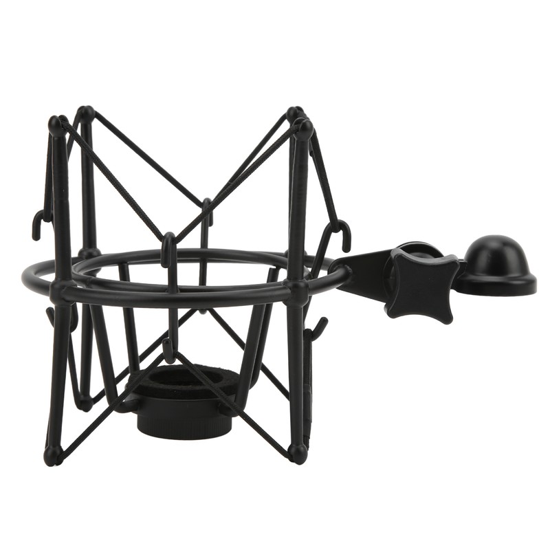 Microphone Shock Mount Clip Mic Anti Vibration Holder for Live