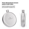 Boundless Voyage Titanium Ultralight Hip Flask, 150ml, Round, Ti3065D