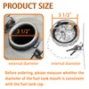 Locking Diesel Fuel Cap 3 1/2" Course Thread 5.5 TPI