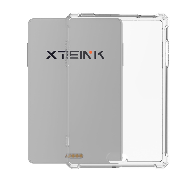 BOZHUORUI Case for 3.7" Xteink X3 eReader,Clear Soft TPU Back