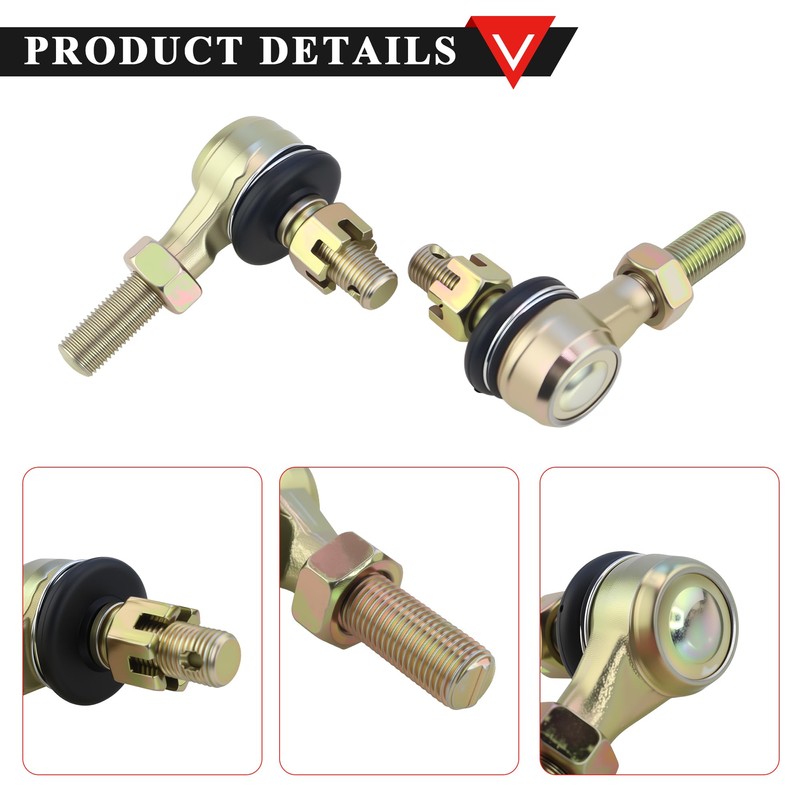 PRO BAT M12 Ball Joint 12mm Tie Rod End Right-Hand