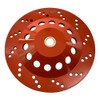 7" High Performance Diamond Grinding Wheels for Aggressive Concrete, Paint,