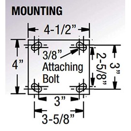 8" x 2" Swivel Plate Caster, Grey No Flat Pneumatic Wheel, 280 lb Cap (8ANPS-Gry)
