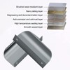 MOROBOR Finger Edge Pull, 8pcs Concealed Handle Modern Style Drawer