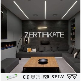 LED Power Supply Pro Slim (MECP-C2) 24 V DC, 2.5 A, 60 W Transformer with MM Furniture Installation, CE, Short Circuit Proof