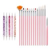 Nail Art Brushes Set, 20pcs Nail Design Painting Brushes, Professional