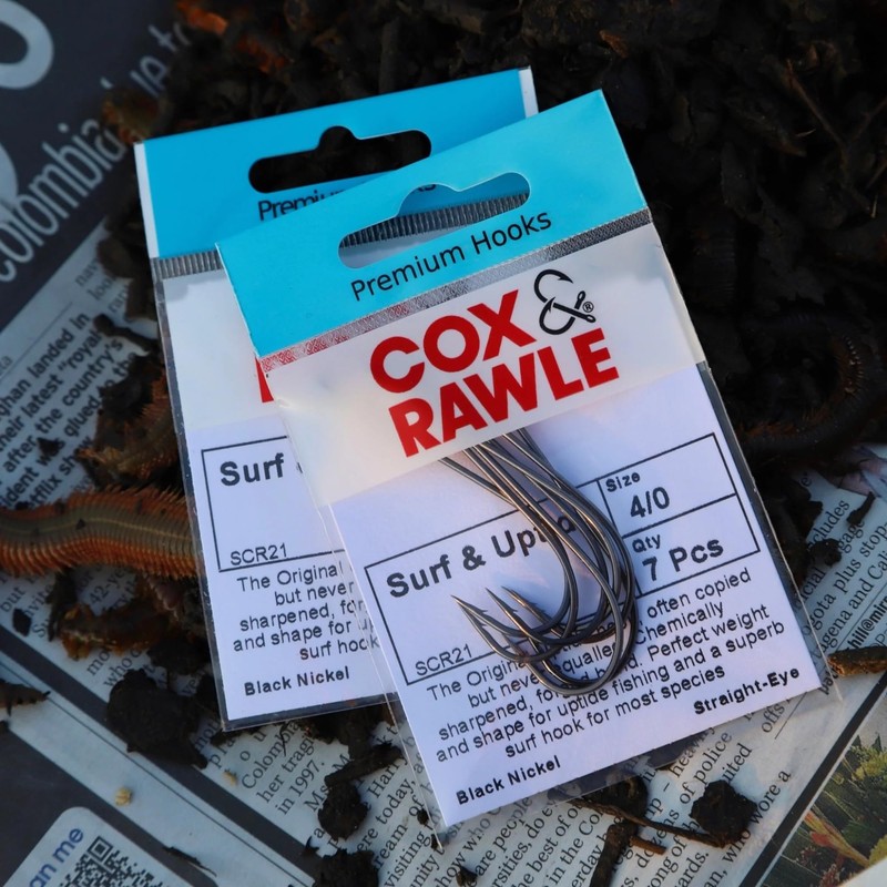 Cox & Rawle Classic Surf & Uptide Hooks - Perfect