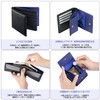 MORFFEYIA Men's Wallet, Large Capacity, Genuine Leather, YKK Product, Separate