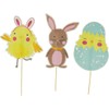 C'top : Easter Animals Sign for Egg Hunts x 6