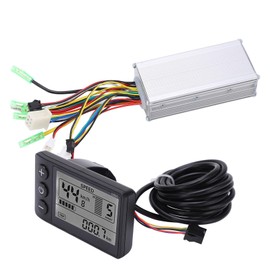 Acouto Electric Scooter Controller Kit 36/48V 500/750W with LCD Display and 22A9 Tube