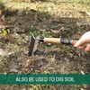 ZELARMAN Japanese-Style Weeding Sickle/Hand Hoe, Sickle Garden Hand Weeder Tool