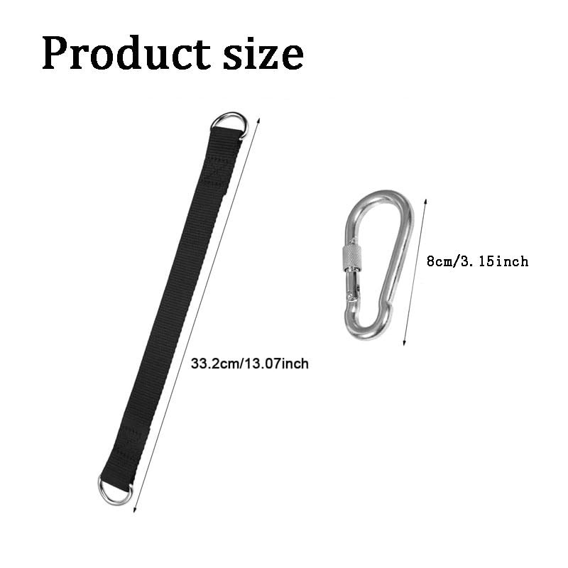 4Pcs Tree Swing Straps Hanging Kit，13inch Tree Swing Strap Hanging