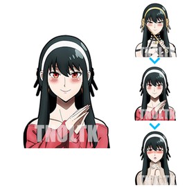 3D Motion Anime Car Decals Waterproof Stickers Anime Bumper Stickers for Car Automotive Laptop Window Skateboard Kids(SXF-3)