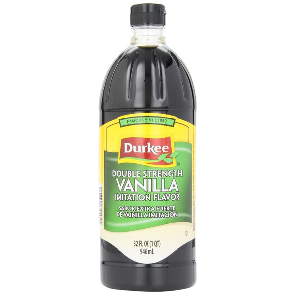 Durkee Extract, Imitation Double Strength Vanilla, 32-Ounce Packages (Pack of 3)