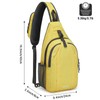 G4Free Sling Bag Sling Backpack Crossbody Chest Bag Daypack for