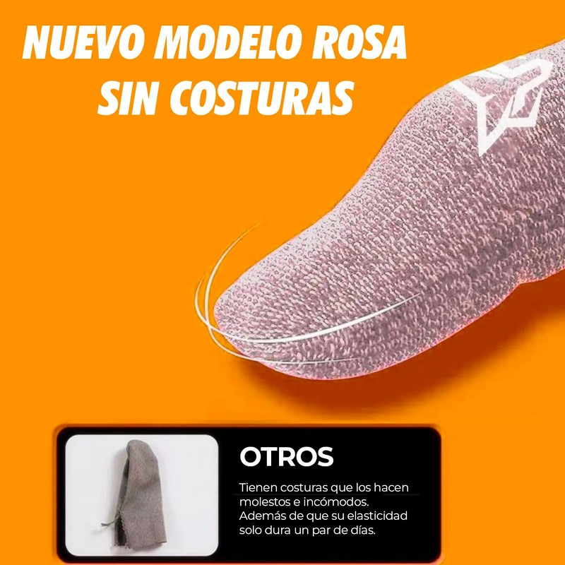Sarafox Guantes para Dedo V7 Original Pro Gaming Profesional 4