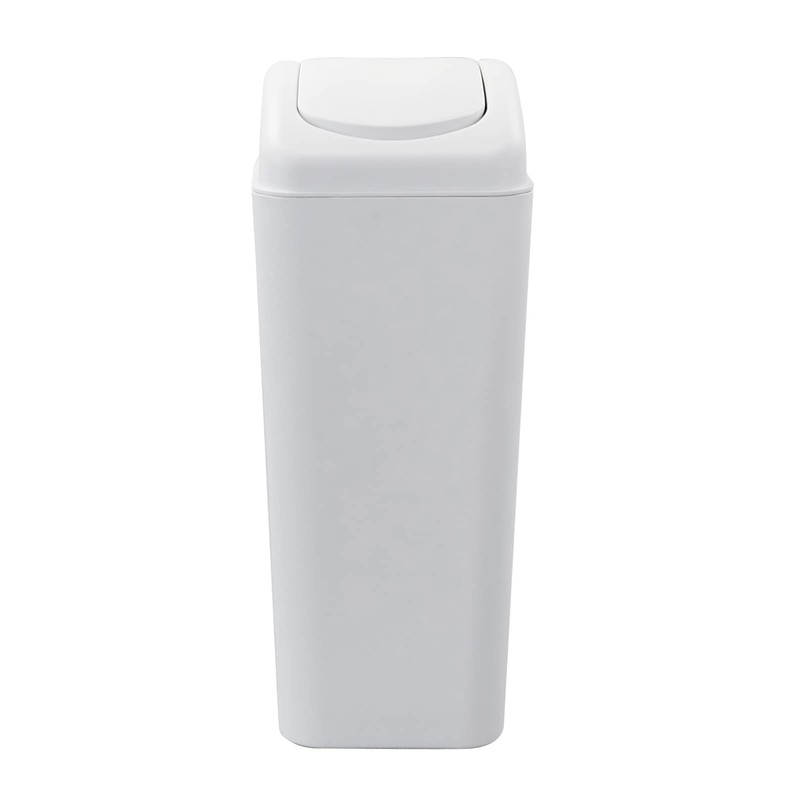 Buyitt Plastic Swing Bin Trash Bin, Waste Bin with Lid,